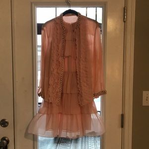 Pink dress and  jacket